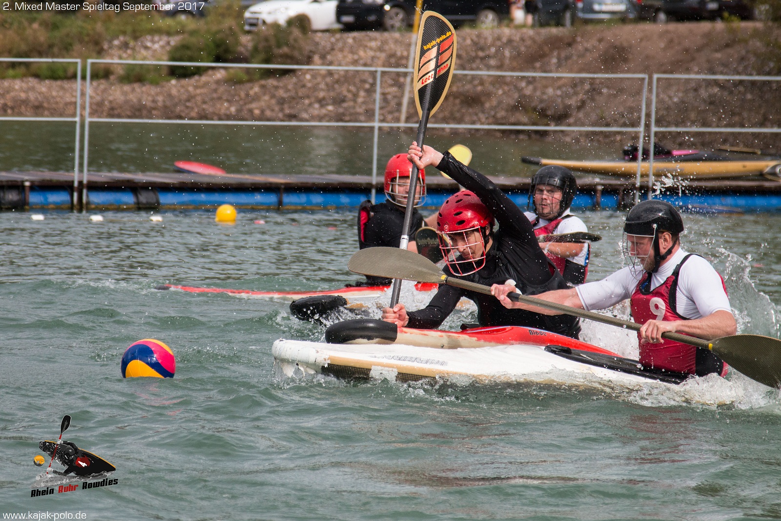 Beim Spiel gegen die Wild Boars aus Rhein